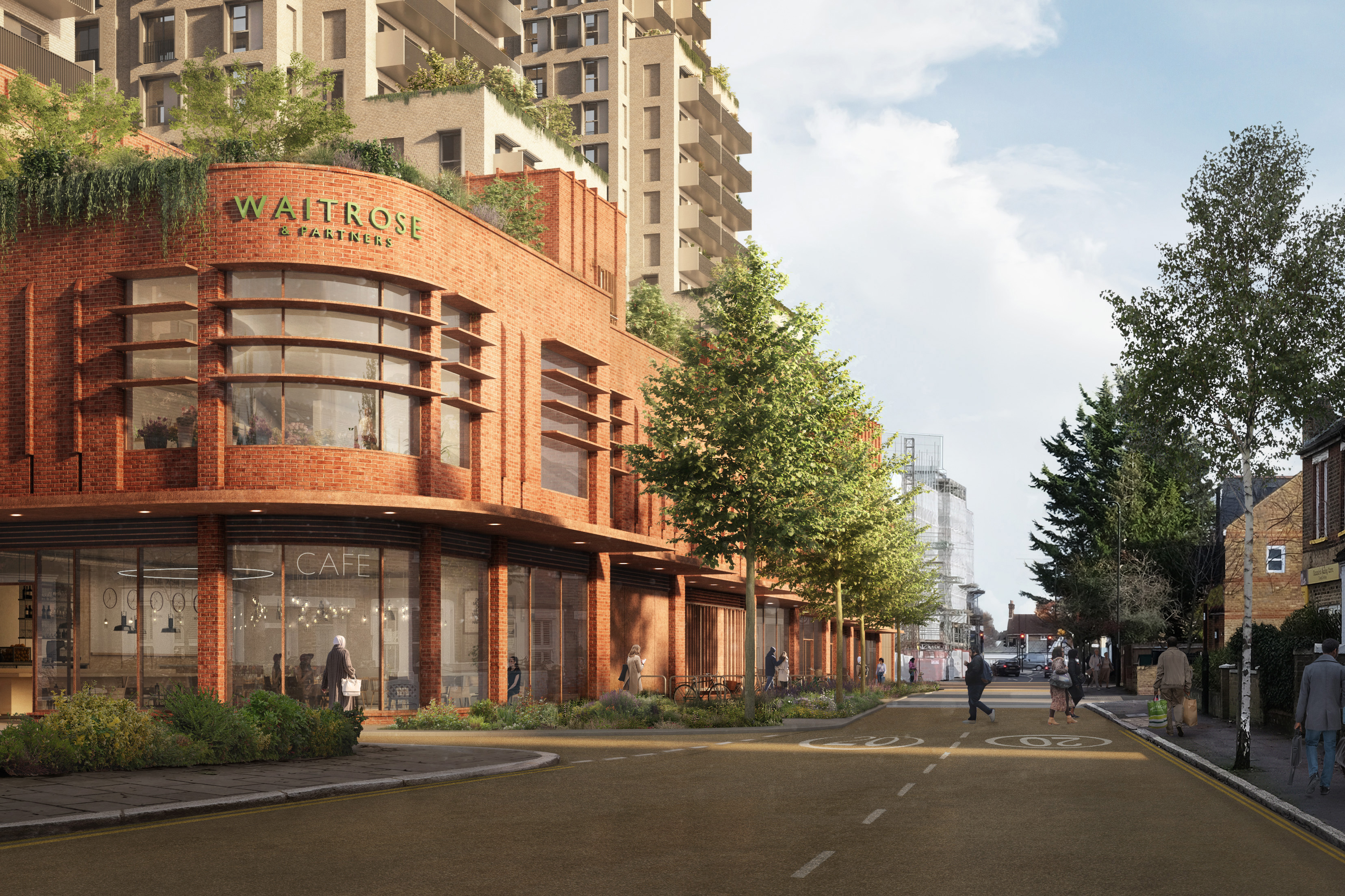 View within West garden